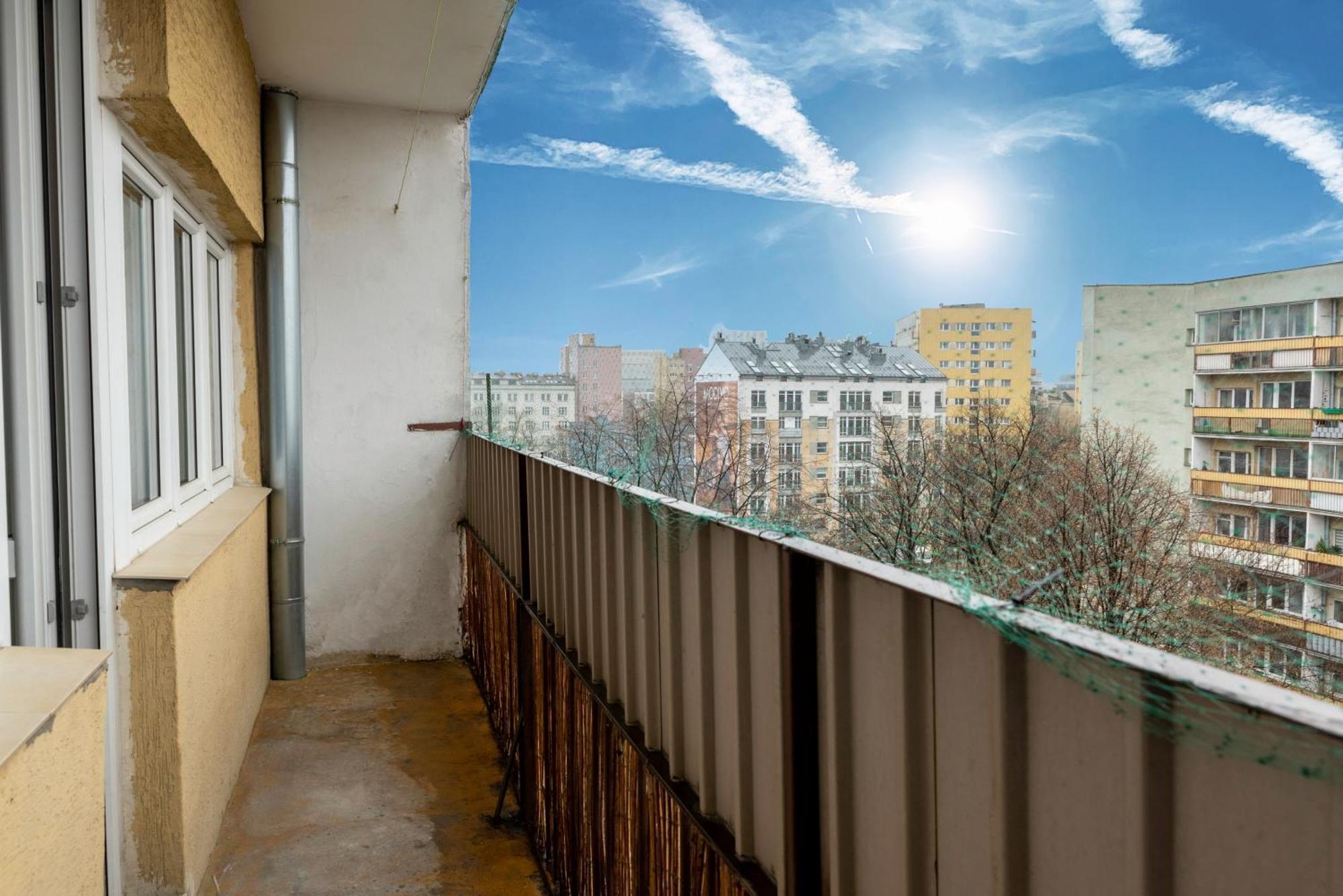 Comfy Flat In The City Center. Great View. وارسو المظهر الخارجي الصورة