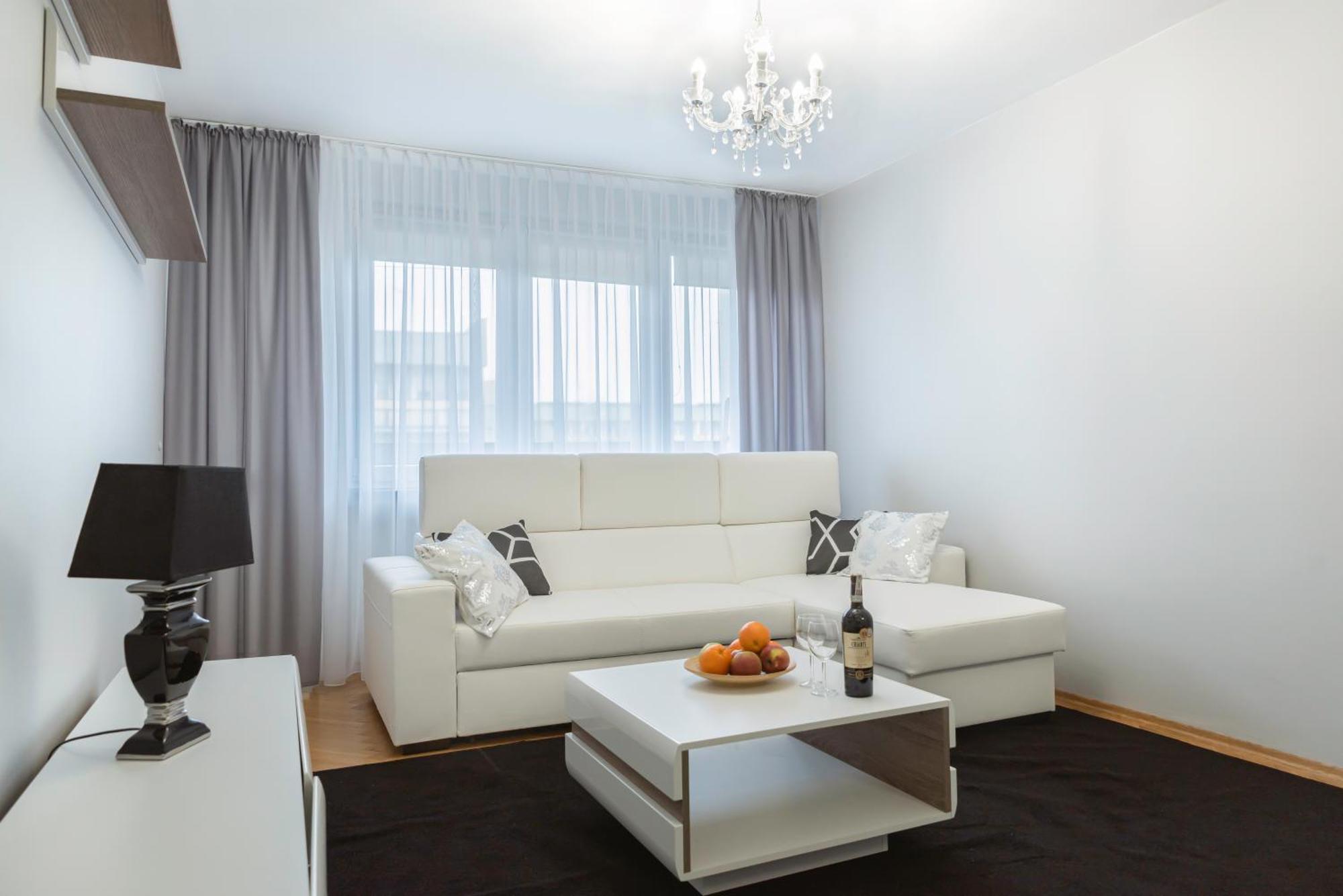 Comfy Flat In The City Center. Great View. وارسو المظهر الخارجي الصورة